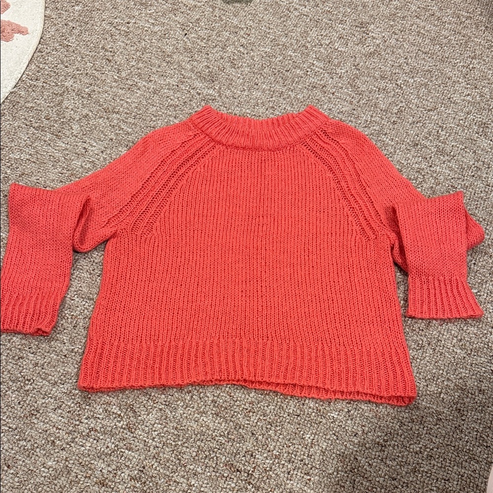 a.n.a Women's Vibrant Red Sweater